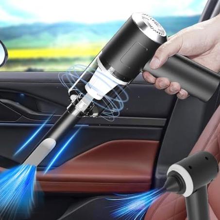 Aspirateur soufflant intégré pour voiture et ménage, chargement USB, aspirateur soufflant, petit, 3 en 1