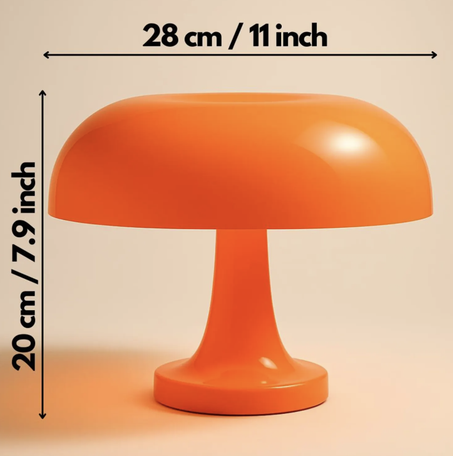 MakersUnity Dimmable Mushroom LED Table Lamp