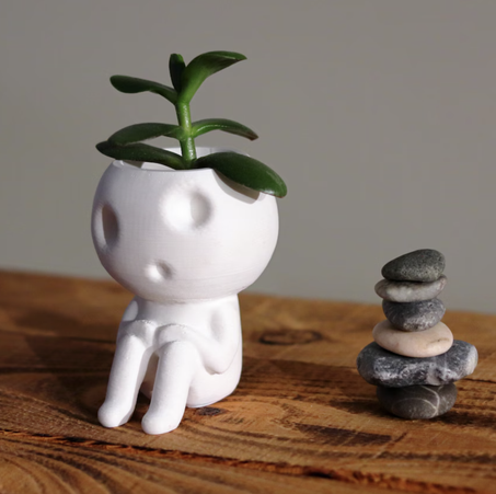 MakersUnity Planter – Studio Ghibli Inspired Succulent Pot