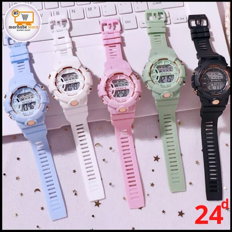 ساعة رياضية-رقمية بتصميم رائع