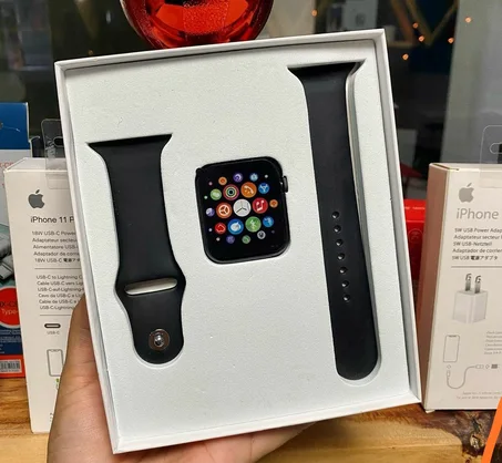 ساعة ذكية وأنيقة جدا للنساء والرجال 😍 Smart watch t500 Serie 6
