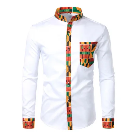 nouveau style revers col montant pour hommes