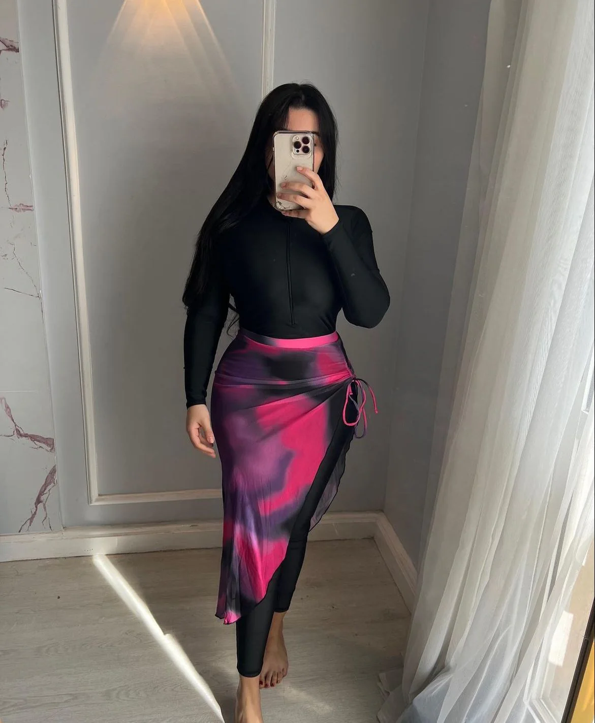 Ensemble Burkini avec Cache Maillot + Cadeau Offert