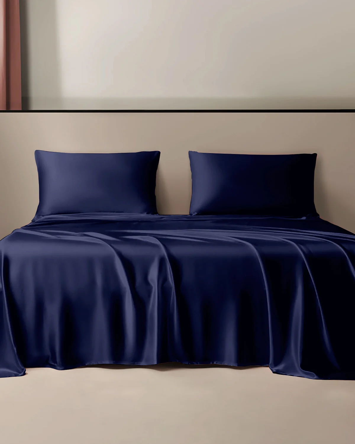 Ensemble de Lit en Satin de Soie