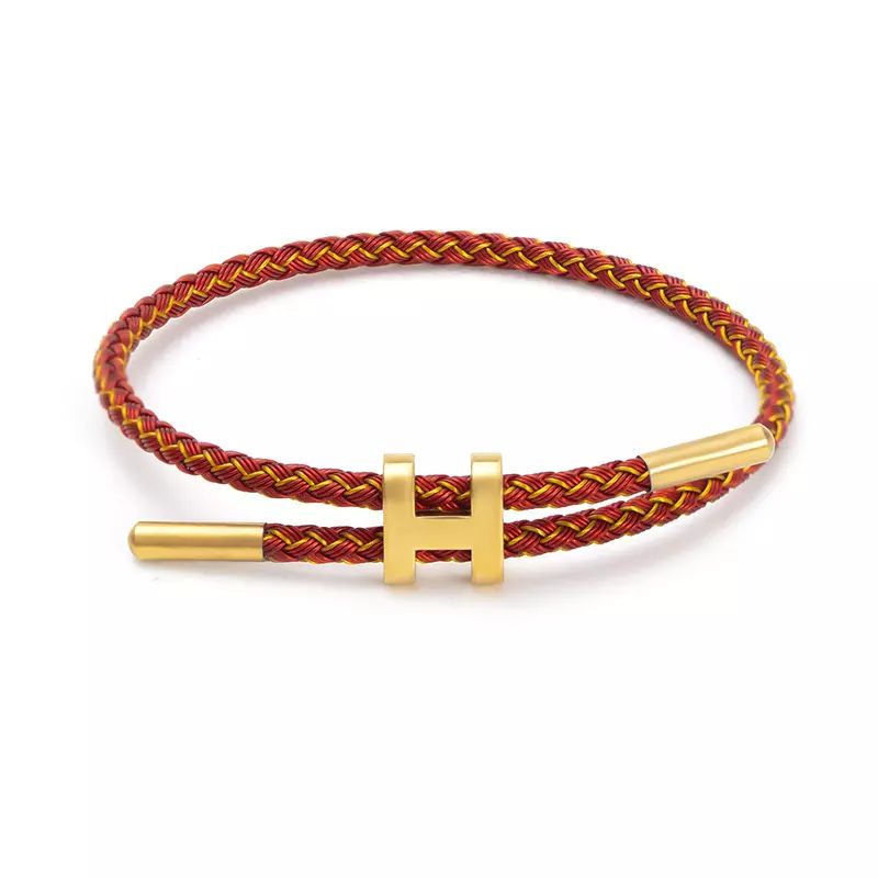 Bracelet H-Link – Élégance discrète à la façon Hermès