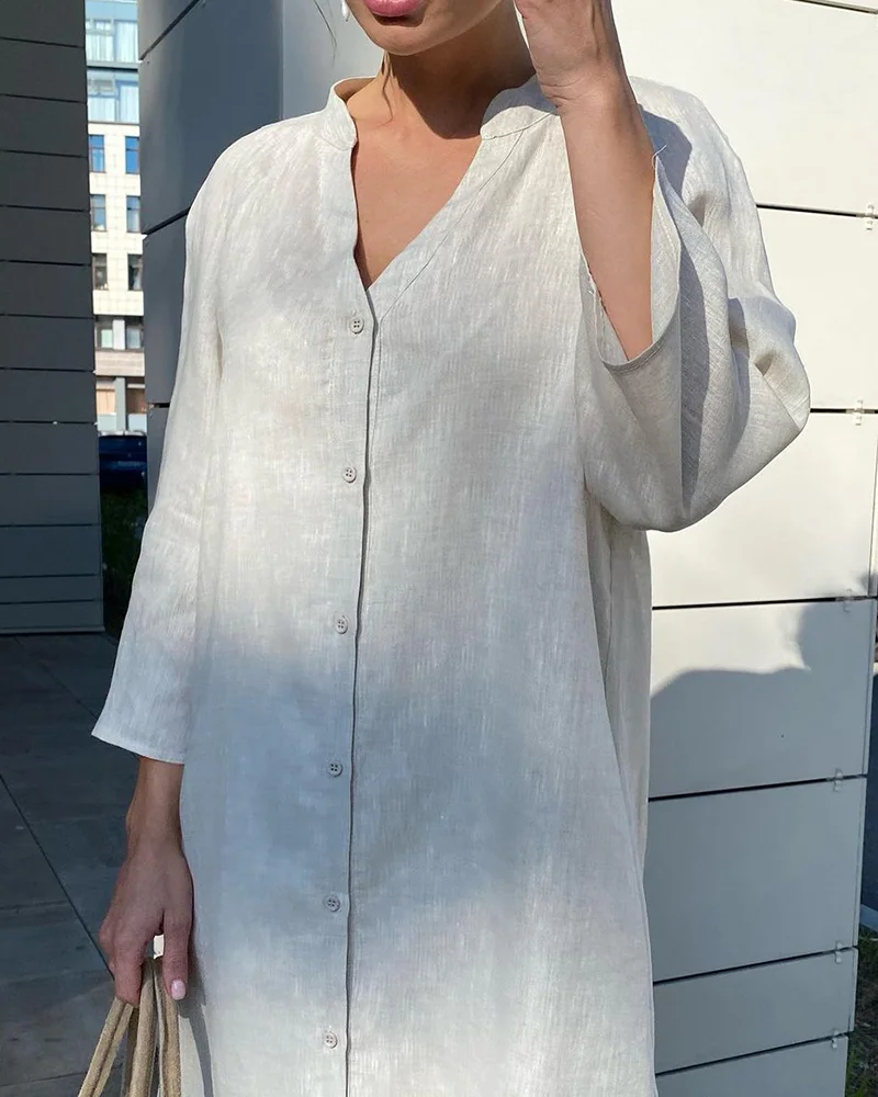 Robe Femme Élégante – Manches Chauve-souris & Coupe Droite