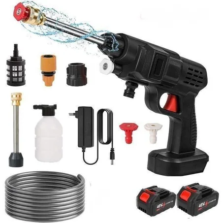 مسدس الغسيل عالي الضغط (2 Batteries)