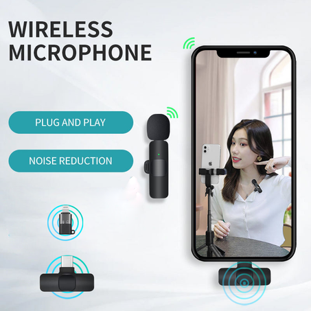 Microphone Lavalier Sans Fil