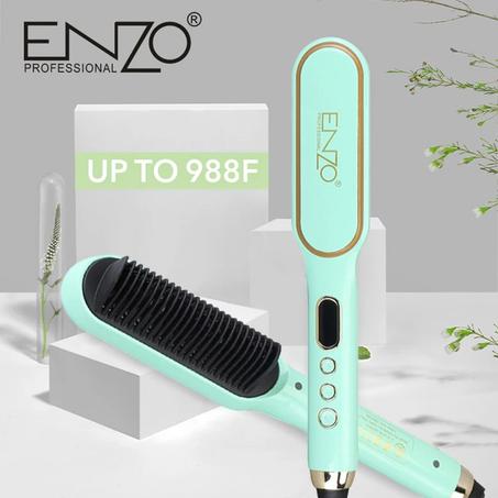 فرشاة شعر ENZO 988 الإيطالية – جهاز تسخين سريع مع تقنية ProHeat