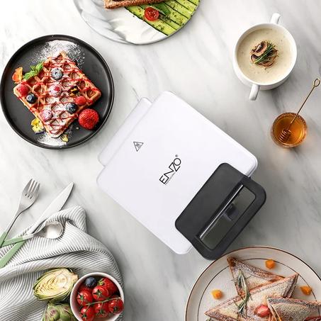محضرة الوافل ENZO Waffle Maker الإيطالية 1200 واط