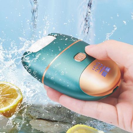 جهاز حفاقة الأقدام ENZO الإيطالي متعدد الوظائف | مزيل الجلد والكالو مع شاشة ديجيتال