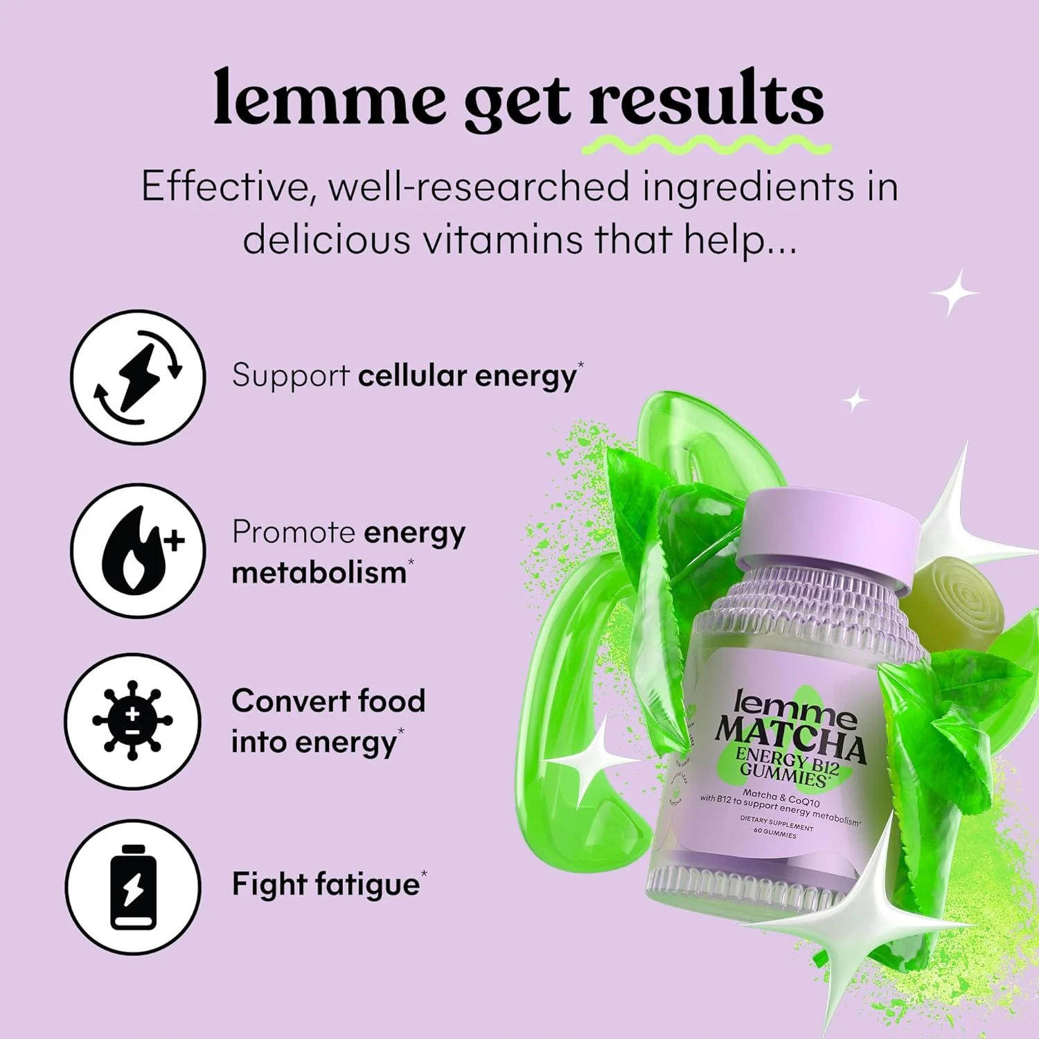 EnerChi Matcha Gummies - طاقة وحيوية نباتية