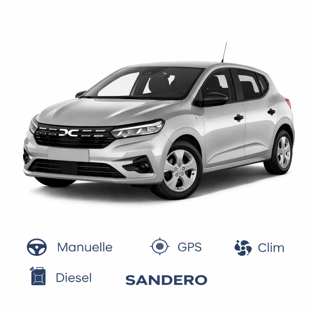 Dacia Sandero – A Partir de 19€