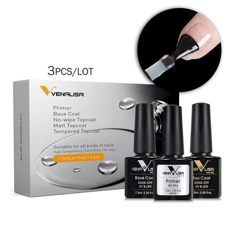 Pack Top Coat + Base Coat + Primer