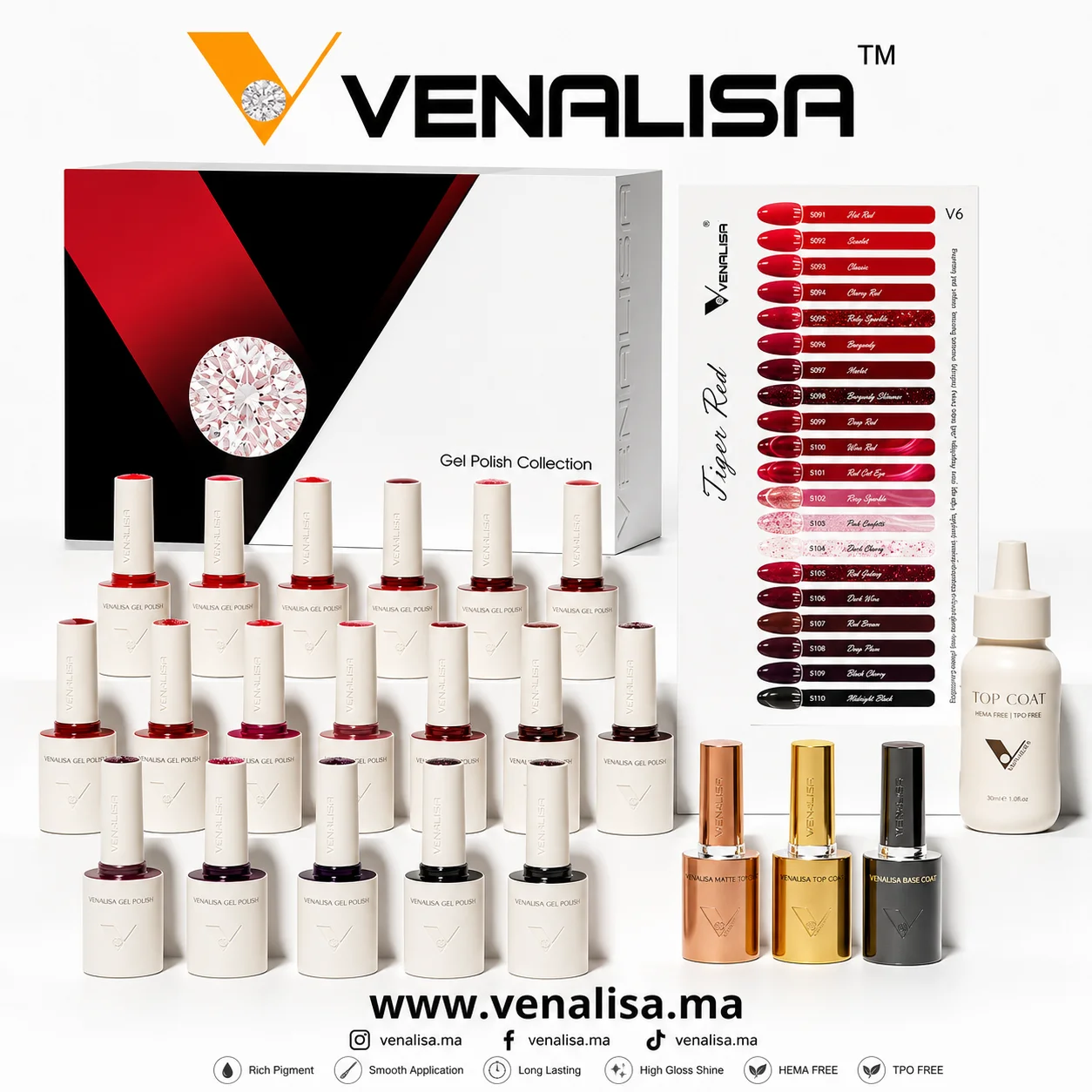 Kit Venalisa V6 22 Pièces Sans HEMA sans TPO