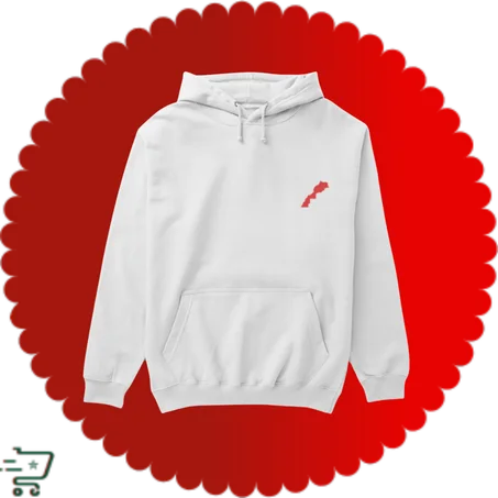 هودي عصري بخريطة المغرب ❤️