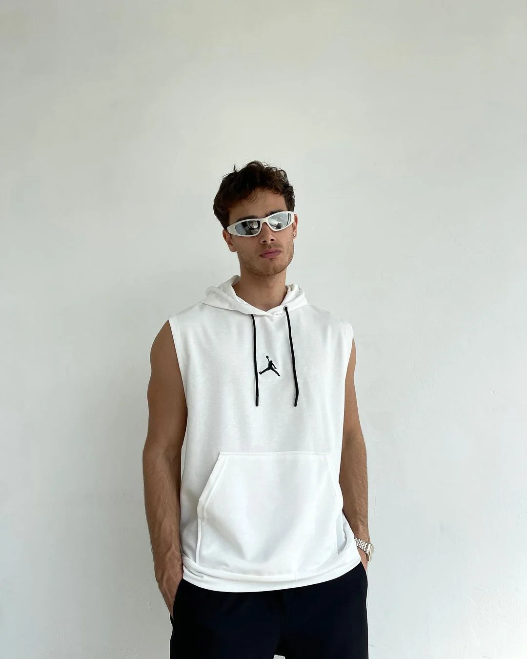 D?�bardeur ?� capuche sans manches pour homme Gilet ?� capuche pour homme Homme