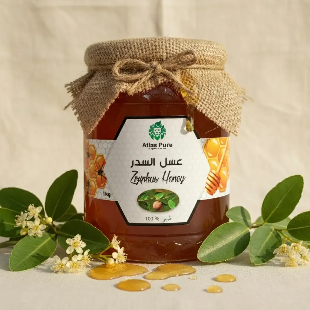 🍯 عسل السدر الحر – Atlas Pure
