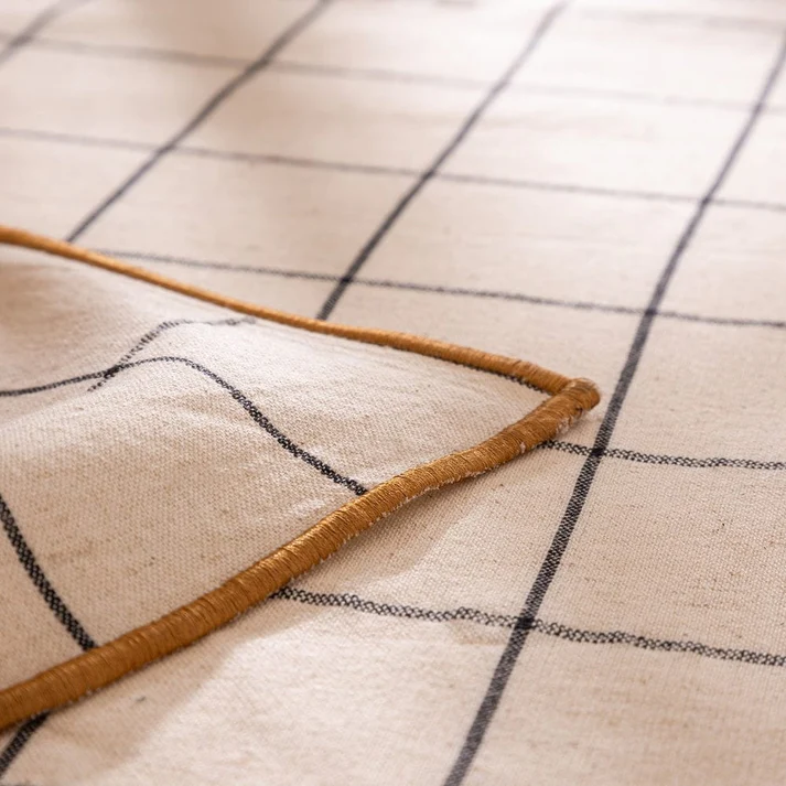 Nappe à carreaux en coton 