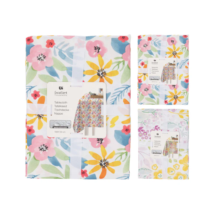 Nappe imprimée floral élégante