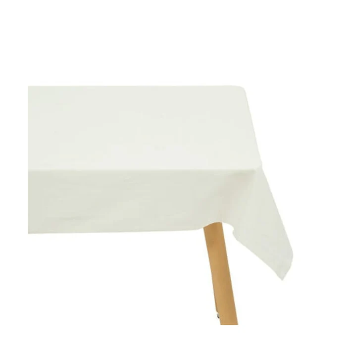 Nappe Joy en Coton Slub Blanc – Élégance Naturelle