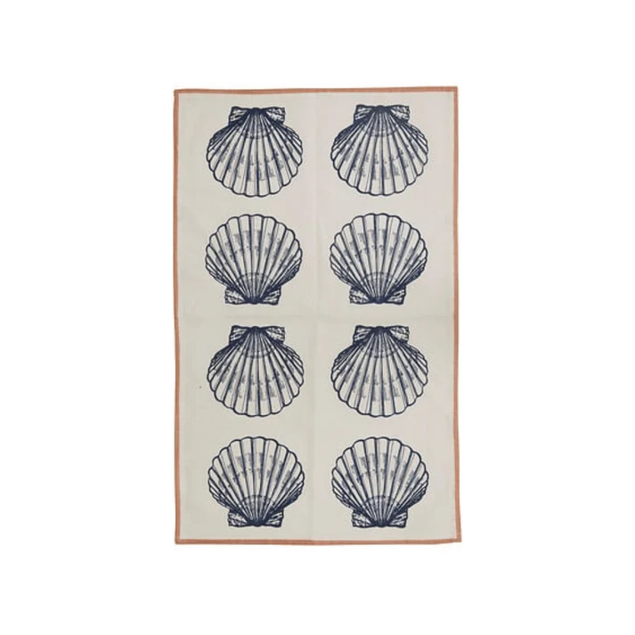 Lot de 3 torchons Océania slub absorbants