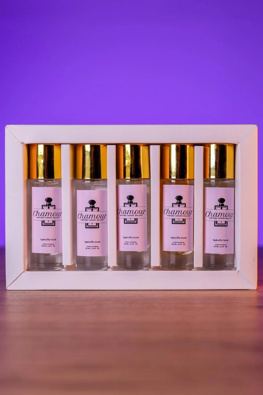 Collection de Parfums Femme 30ML – 5 Senteurs au Choix