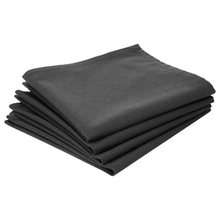 Lot de 4 serviettes de table en coton