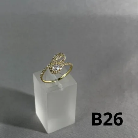 خاتم أنيق 18 قيراط