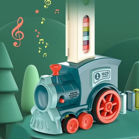 TRAIN AUTOMATIQUE POUR CIRCUIT DE DOMINOS