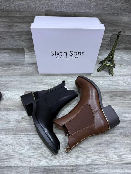 ✨ أناقة فرنسية، بجودة لا تُضاهى!   بوتات Sixth Sens COLLECTION مستوردة من فرنسا