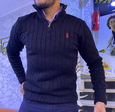 تريكو شتوي فاخر (Old Money)   pull ralph ref 1