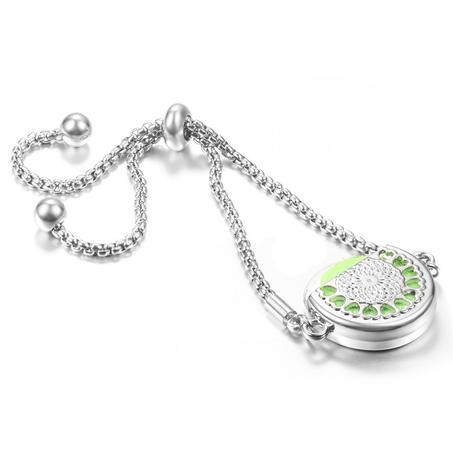 سوار موزع الروائح العطرية القابل للتعديل - من الفولاذ المقاوم للصدأ