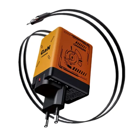 chargeur ultime 120W avec câble rétractable.