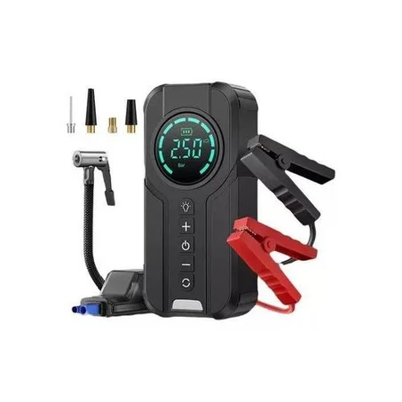 Jump Starter Air power bank kit démarrage gonfleur 4 in 1