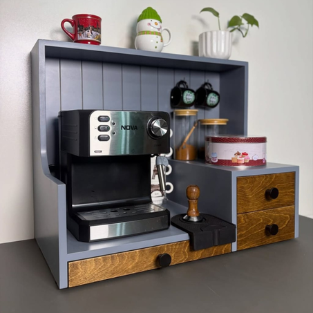 منظمة آلة القهوة المنزلية