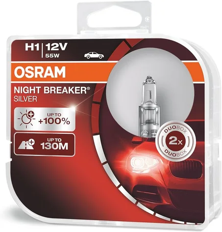 OSRAM NIGHT BREAKER SILVER H1 55w