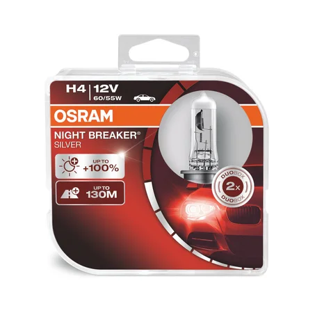 OSRAM Night breaker Silver  H4 60/55w