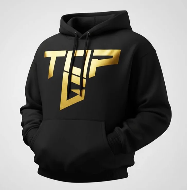 TOP G hoodie black