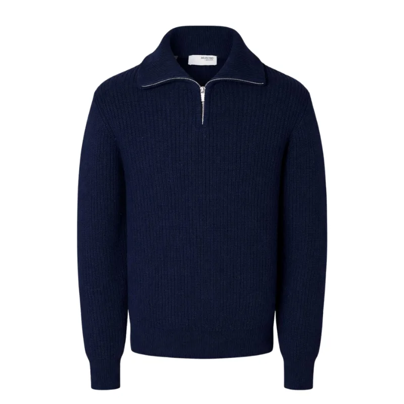 Semi-Zip Premium ديال الشتاء – قطعة وحدة، ستايل كامل