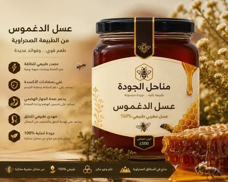 🍯 عسل الدغموس الحر
