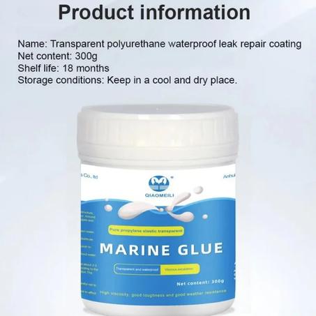 Transparent Polyurethane Waterproof Leak Repair Coating Transparent Waterproof Adhesive