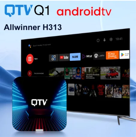 استمتع بتجربة تلفاز ذكية فائقة الوضوح مع QTV Q1 بنظام Android TV ودقة 4K Ultra HD