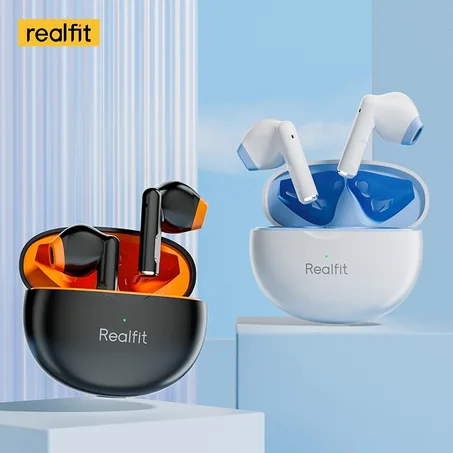 سماعات Realfit F2 بتقنية البلوتوث - جودة صوت عالية HI-FI