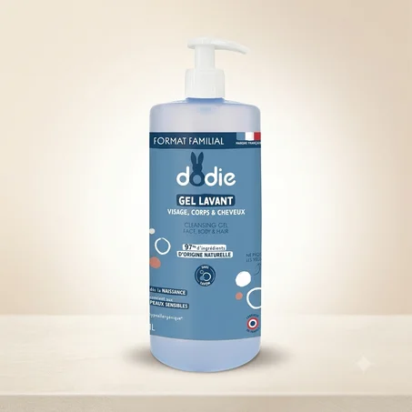 DODIE – Gel lavant 3 en 1 flacon Pompe – 1 L