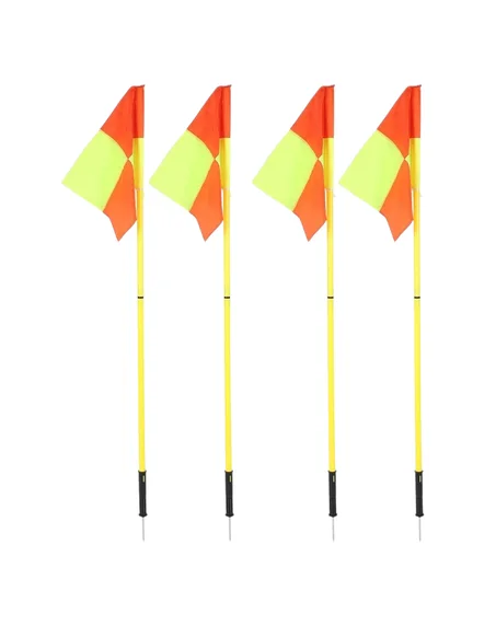 LOT DE 4 UNITÉS CORNER SOCCER FLAG
