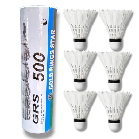BALLE DE BAD MINTON 6 PCS