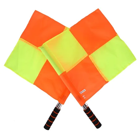 PAIRE DRAPEAUX D'ARBITRE