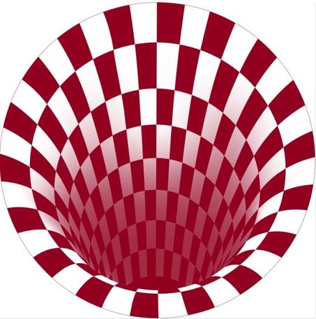 R9-Tapis rond d'illusion tourbillon, Donner une vie à votre maison ! 1 acheté + 1 offert