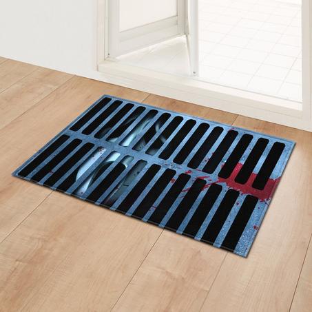 1acheté+1offert-Tapis d'illusion 3d tourbillon pour Halloween TREH011